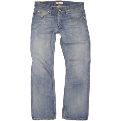 Levi's 512 Men Blue Bootcut Slim Jeans W36 L34