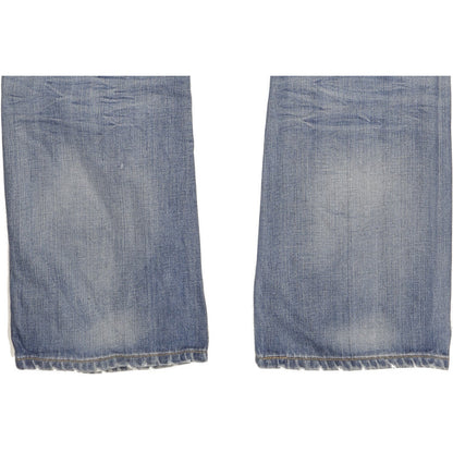 Levi's 512 Men Blue Bootcut Slim Jeans W36 L34