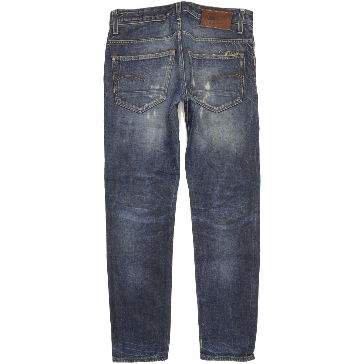 G-Star 3301 Men Blue Tapered Slim Jeans W32 L31