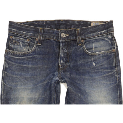 G-Star 3301 Men Blue Tapered Slim Jeans W32 L31