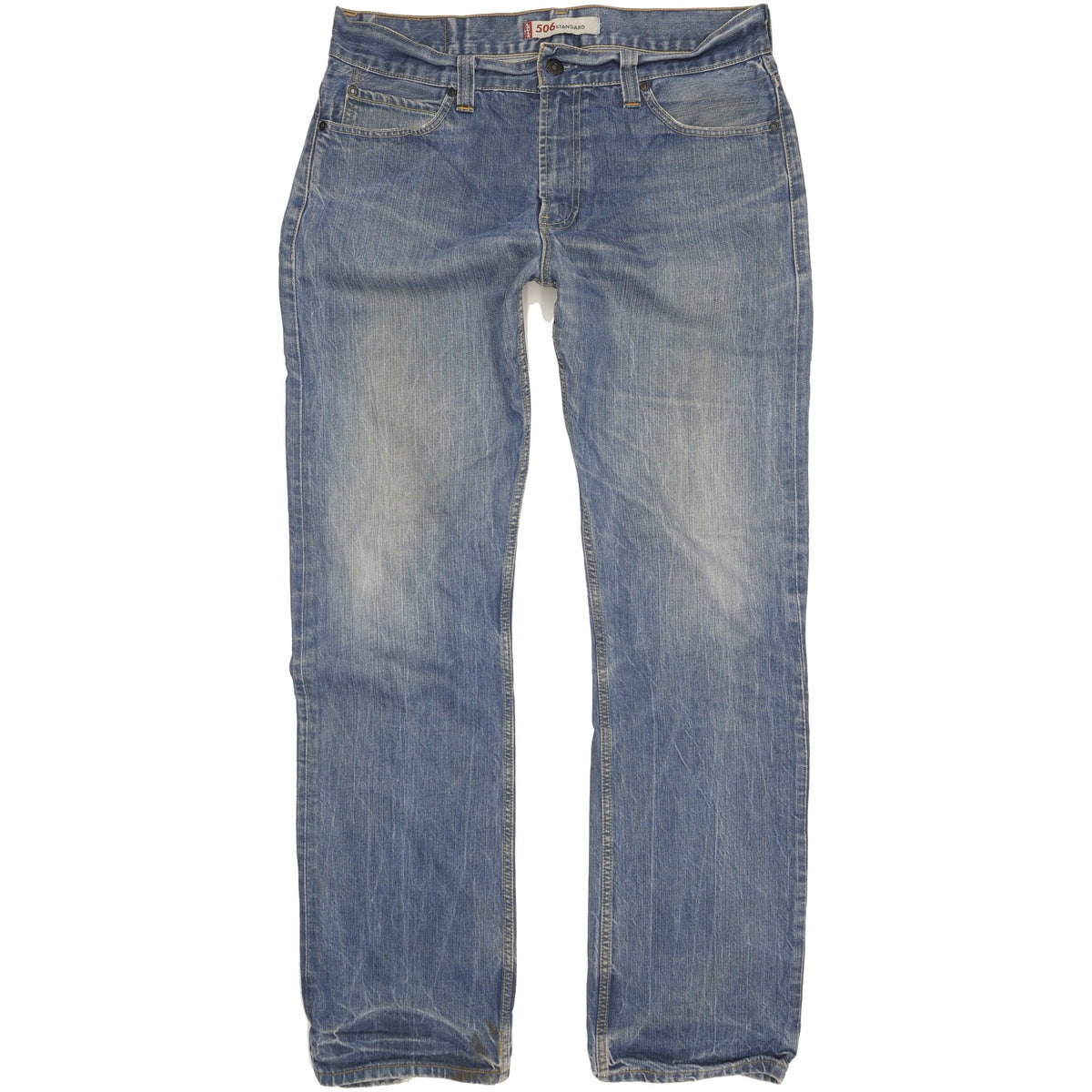 Levi's 506 Men Blue Straight Regular Jeans W36 L34