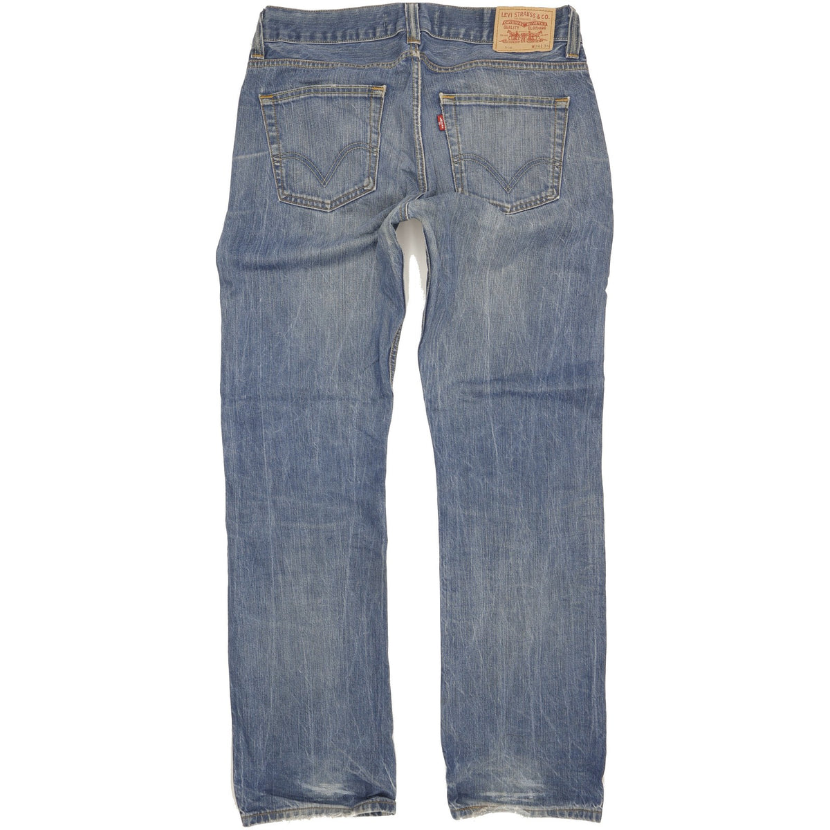 Levi's 506 Men Blue Straight Regular Jeans W36 L34
