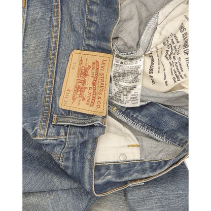 Levi's 506 Men Blue Straight Regular Jeans W36 L34