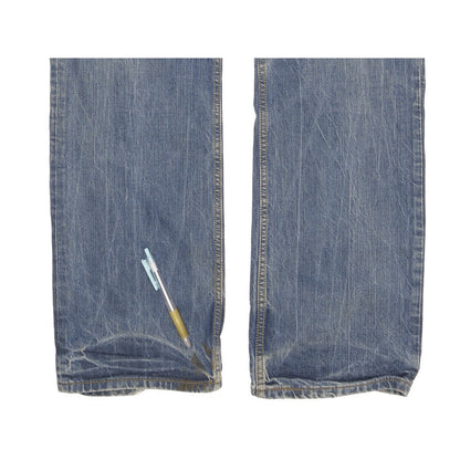 Levi's 506 Men Blue Straight Regular Jeans W36 L34