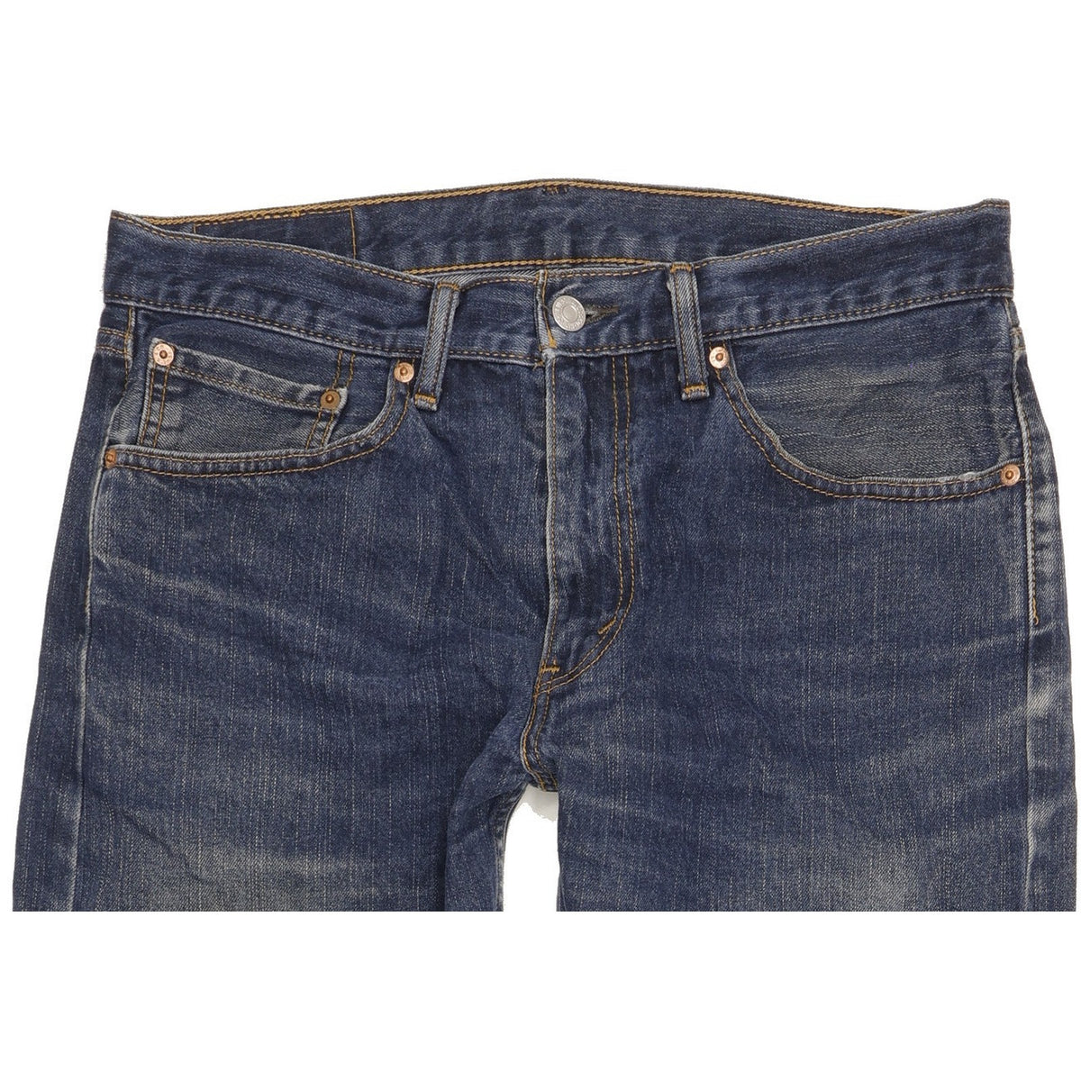 Levi's 505 Men Blue Straight Regular Jeans W32 L29