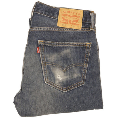 Levi's 505 Men Blue Straight Regular Jeans W32 L29