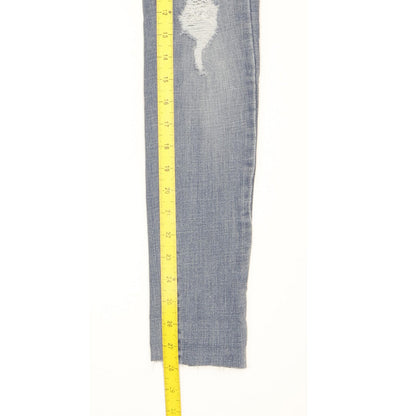Levi's 710 Super Women Blue Skinny Slim Stretch Jeans W24 L28