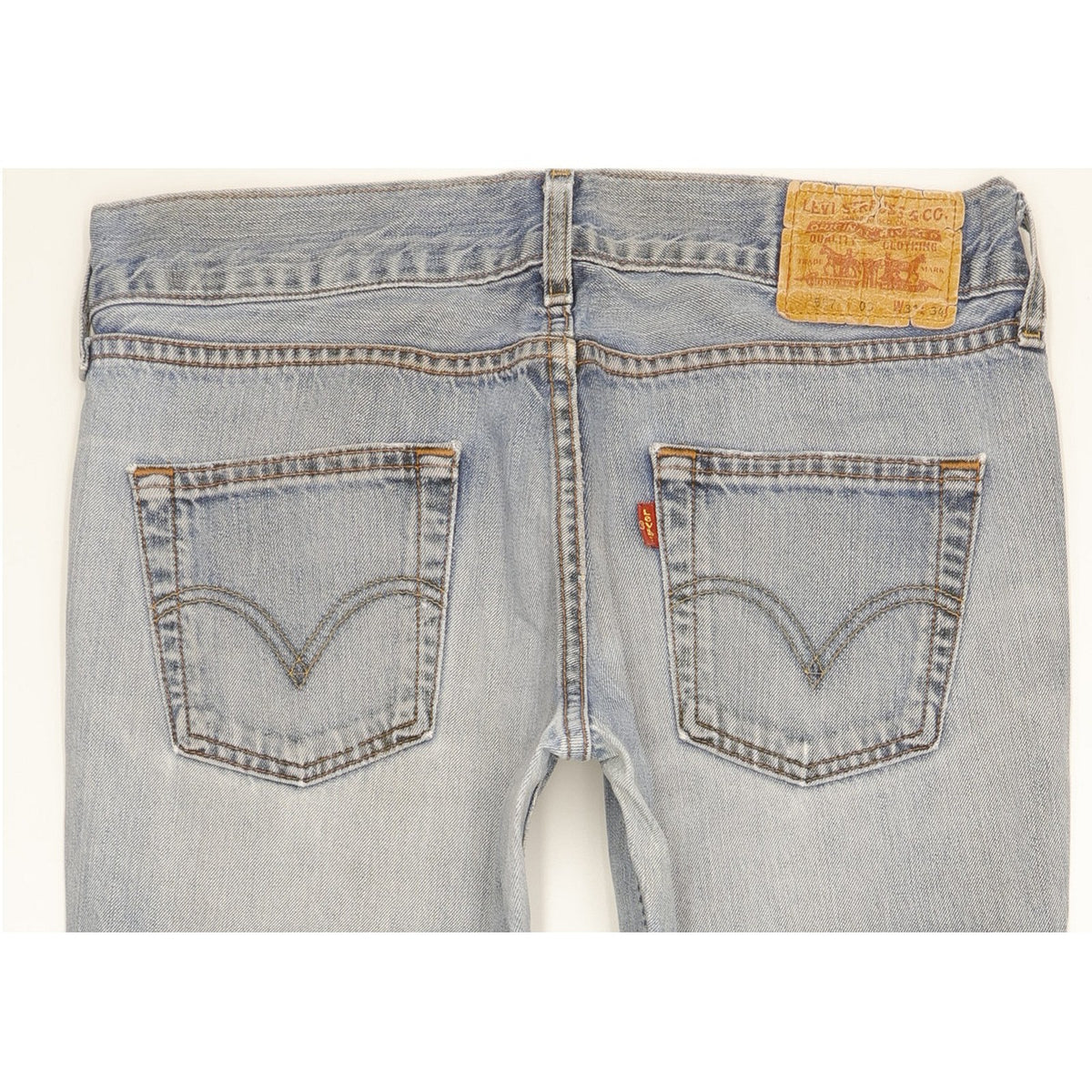Levi's 557 Blue Bootcut Slim Jeans W31 L32