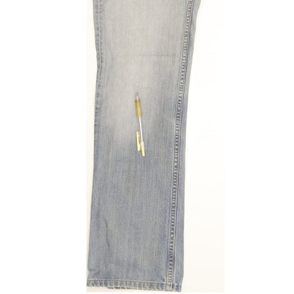 Levi's 557 Blue Bootcut Slim Jeans W31 L32