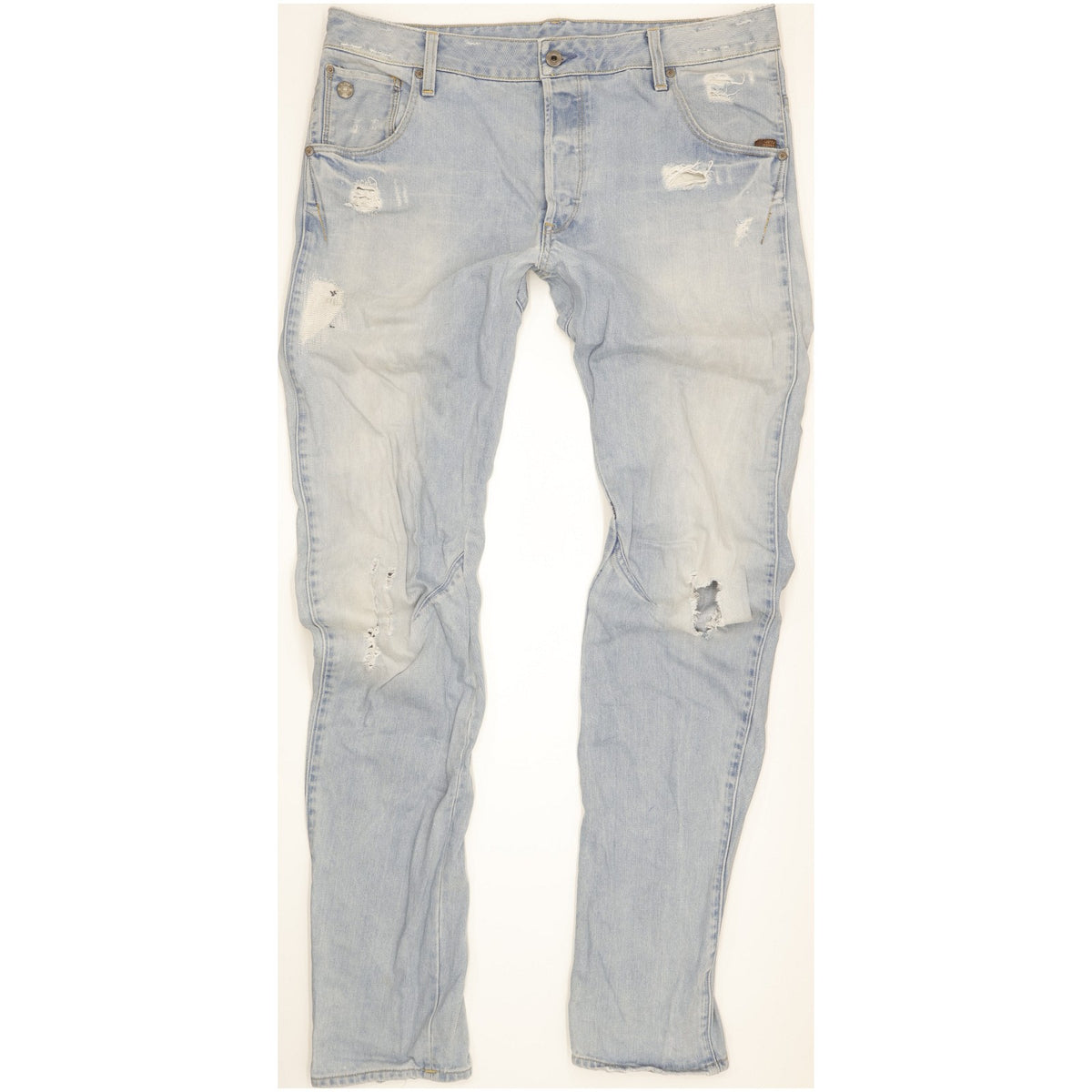 G-Star Arc 3D Men Blue Straight Slim Jeans W36 L36