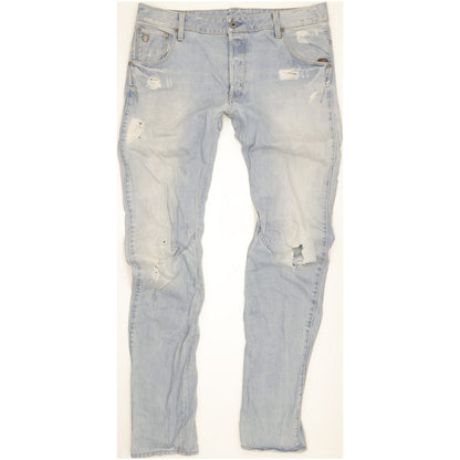 G-Star Arc 3D Men Blue Straight Slim Jeans W36 L36