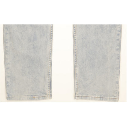 Levi's 502 Men Blue Tapered Regular Stretch Jeans W33 L32
