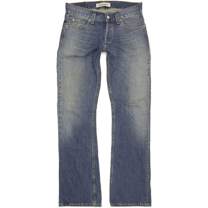 Levi's 512 Men Blue Bootcut Slim Jeans W32 L34