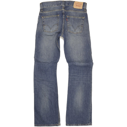 Levi's 512 Men Blue Bootcut Slim Jeans W32 L34
