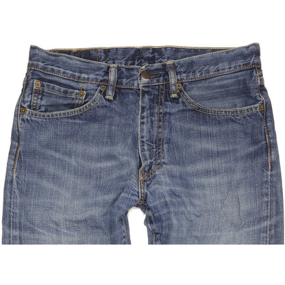 Levi's 505 Men Blue Straight Regular Stretch Jeans W31 L29