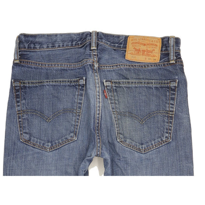 Levi's 505 Men Blue Straight Regular Stretch Jeans W31 L29