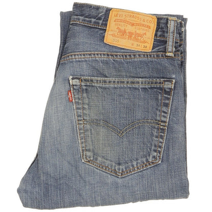 Levi's 505 Men Blue Straight Regular Stretch Jeans W31 L29