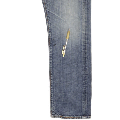 Levi's 505 Men Blue Straight Regular Stretch Jeans W31 L29