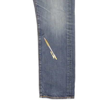 Levi's 505 Men Blue Straight Regular Stretch Jeans W31 L29