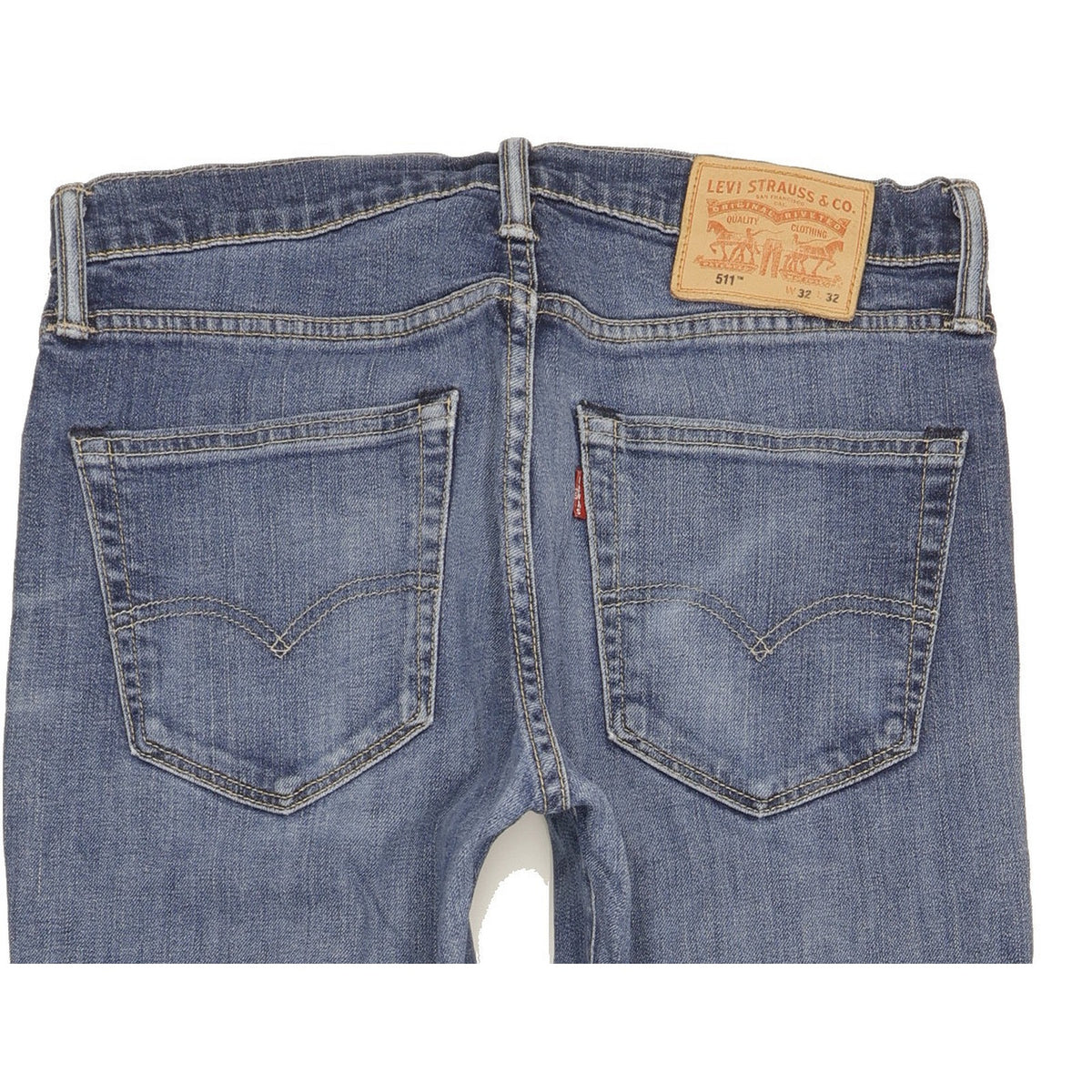 Levi's 511 Men Blue Straight Slim Stretch Jeans W31 L31