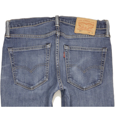Levi's 511 Men Blue Straight Slim Stretch Jeans W31 L31
