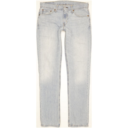 Levi's 511 Men Blue Straight Slim Jeans W32 L34