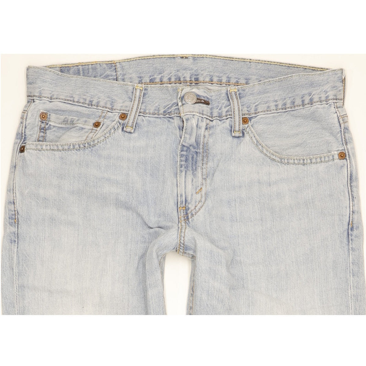 Levi's 511 Men Blue Straight Slim Jeans W32 L34