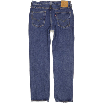 Levi's 514 Men Blue Straight Slim Jeans W33 L32