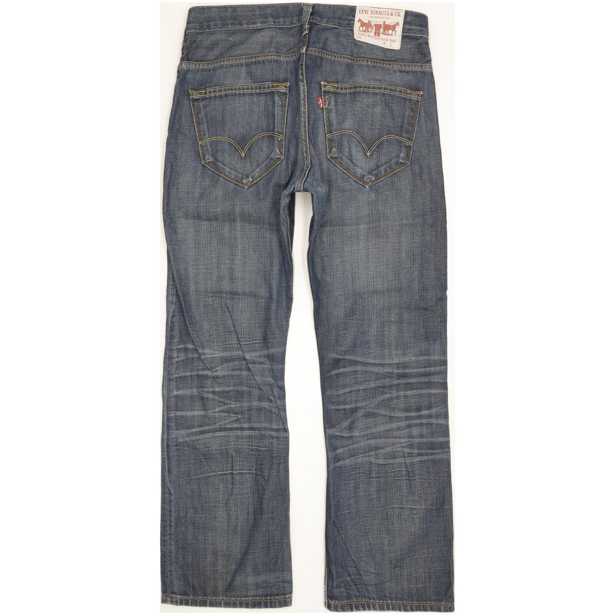 Levi's 506 Men Blue Straight Regular Jeans W31 L29