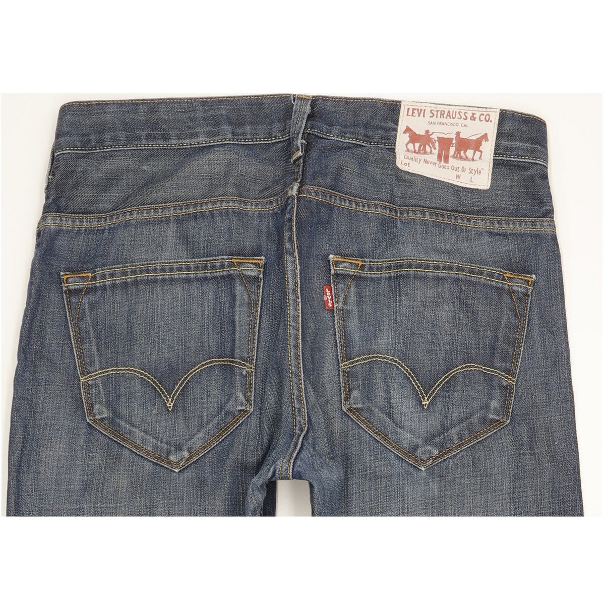 Levi's 506 Men Blue Straight Regular Jeans W31 L29