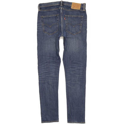 Levi's 512 Men Blue Tapered Slim Stretch Jeans W33 L33