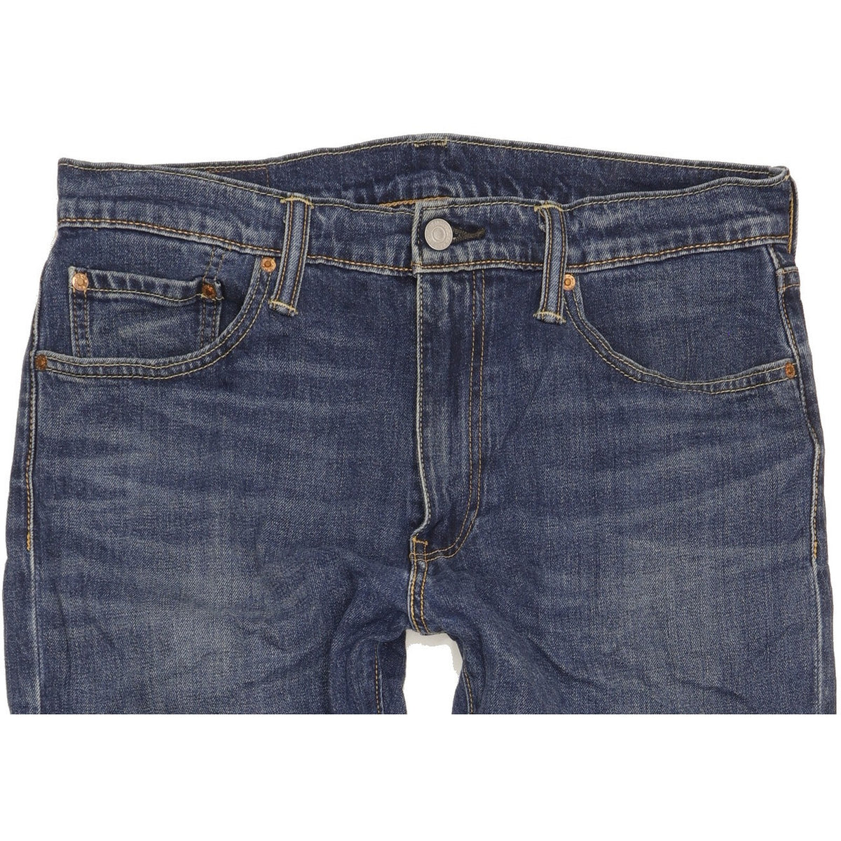 Levi's 512 Men Blue Tapered Slim Stretch Jeans W33 L33