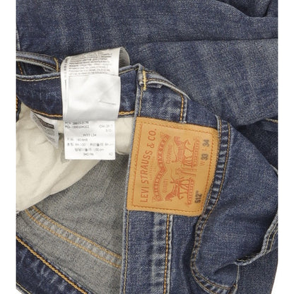 Levi's 512 Men Blue Tapered Slim Stretch Jeans W33 L33