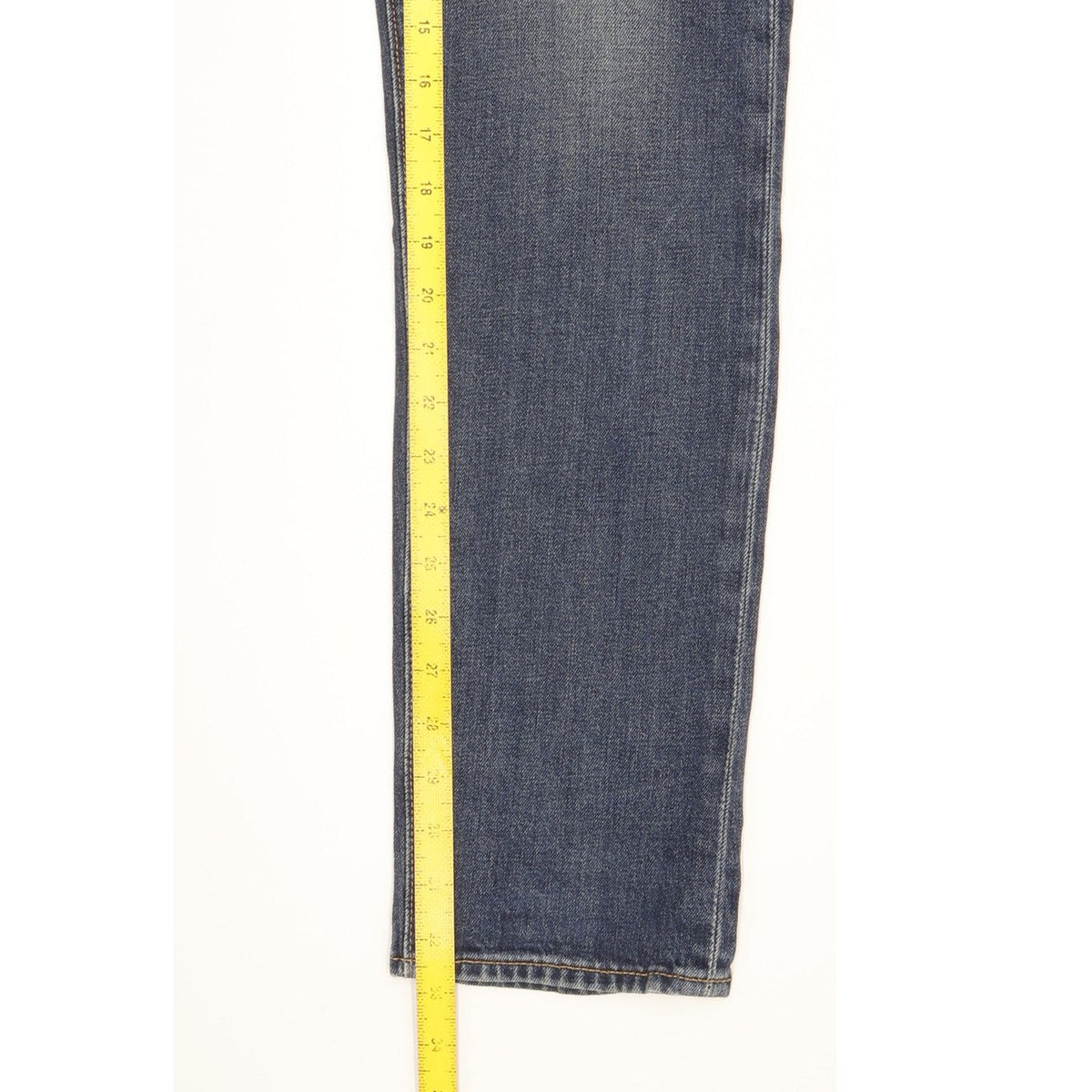 Levi's 512 Men Blue Tapered Slim Stretch Jeans W33 L33