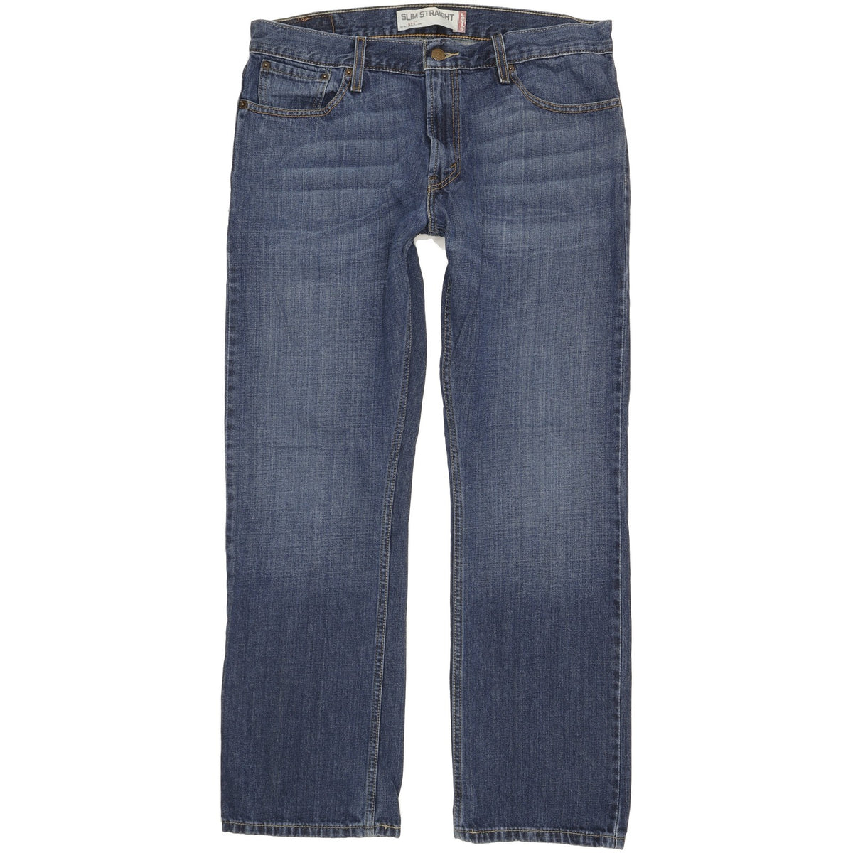 Levi's 514 Men Blue Straight Slim Jeans W36 L30