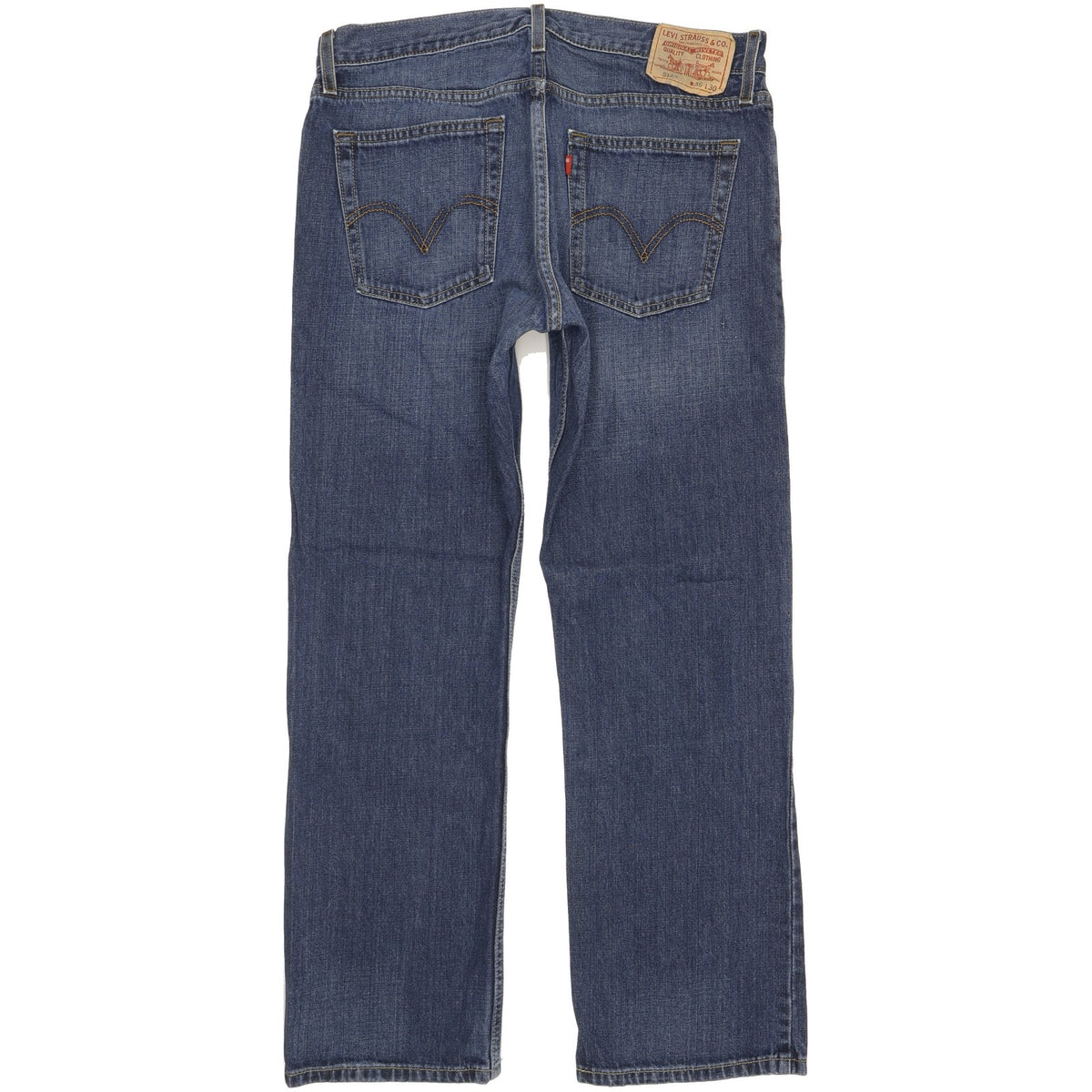 Levi's 514 Men Blue Straight Slim Jeans W36 L30