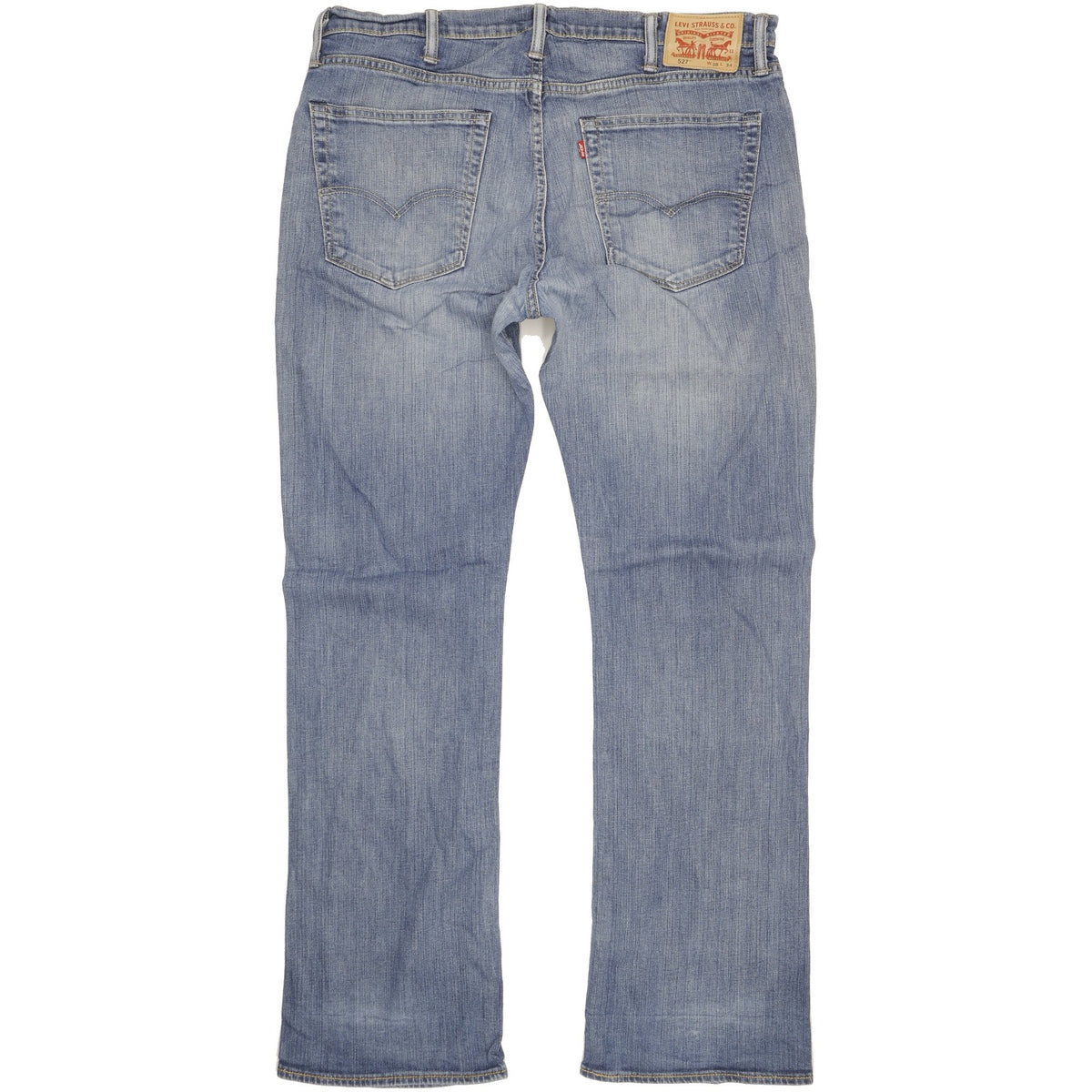 Levi's 527 Men Blue Bootcut Slim Stretch Jeans W38 L34