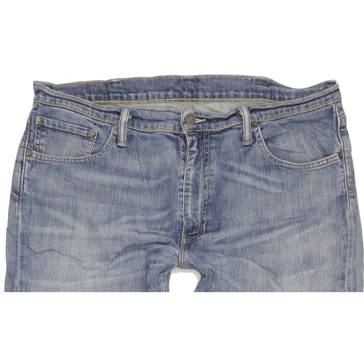 Levi's 527 Men Blue Bootcut Slim Stretch Jeans W38 L34