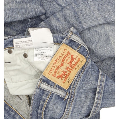 Levi's 527 Men Blue Bootcut Slim Stretch Jeans W38 L34