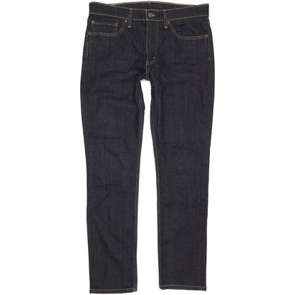 Levi's 511 Men Navy Straight Slim Stretch Jeans W34 L31