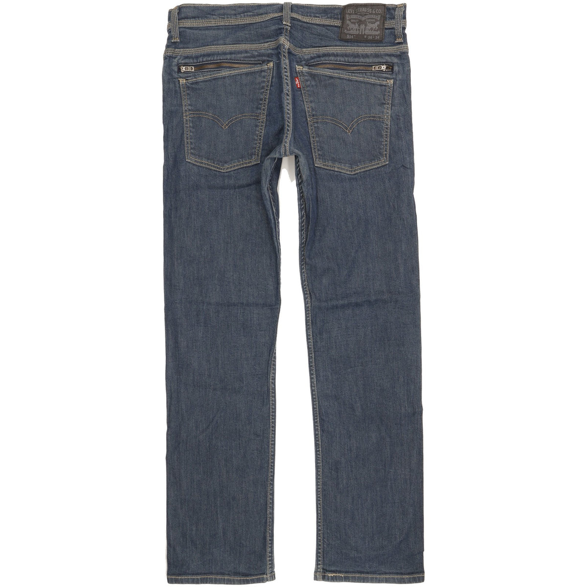 Levi's 514 Men Blue Straight Slim Jeans W36 L33