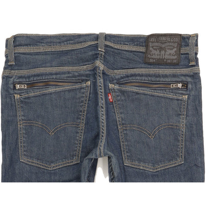 Levi's 514 Men Blue Straight Slim Jeans W36 L33