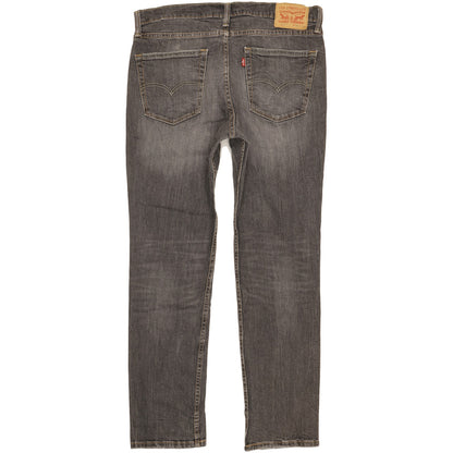 Levi's 511 Men Grey Straight Slim Jeans W36 L31