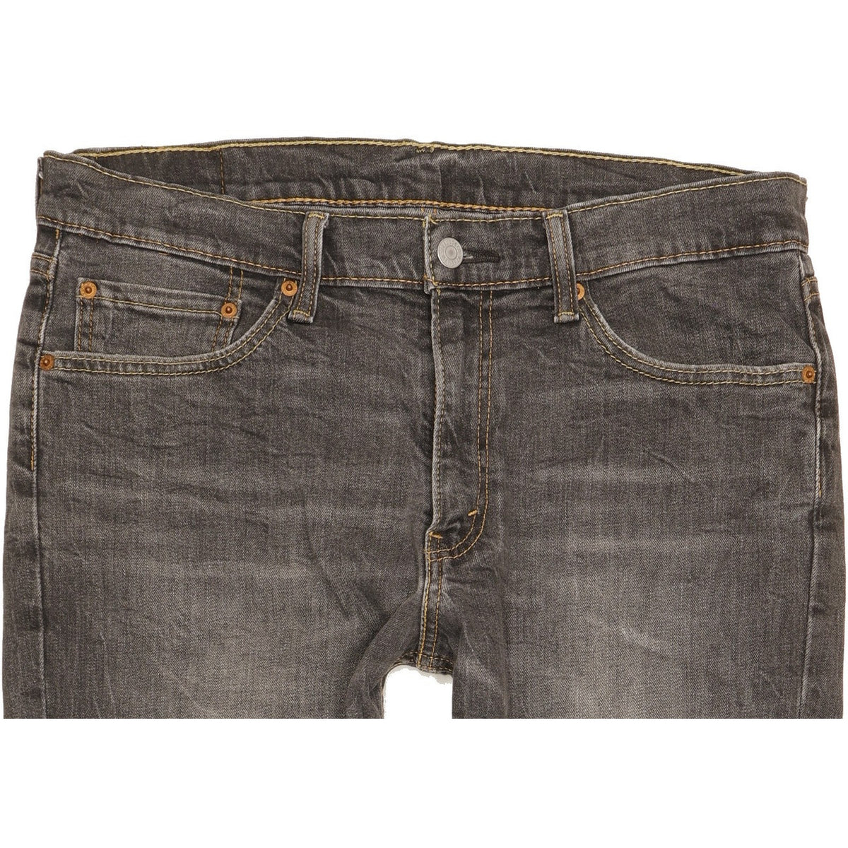 Levi's 511 Men Grey Straight Slim Jeans W36 L31
