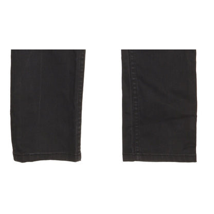 Levi's Women Black Straight Slim Stretch Jeans W29 L31