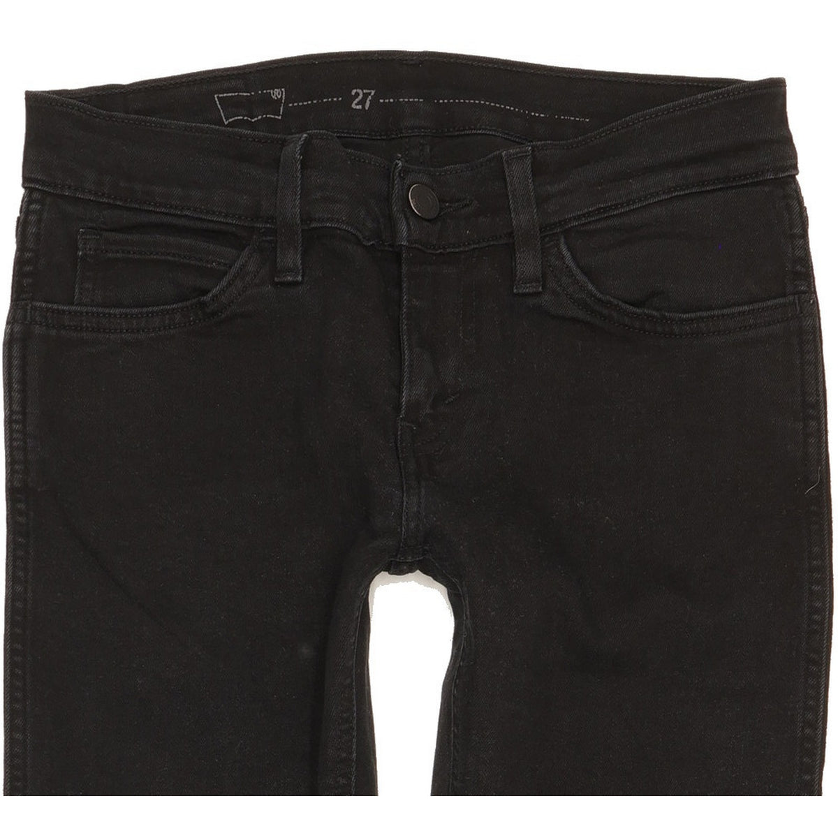 Levi's Women Black Skinny Slim Stretch Jeans W27 L31