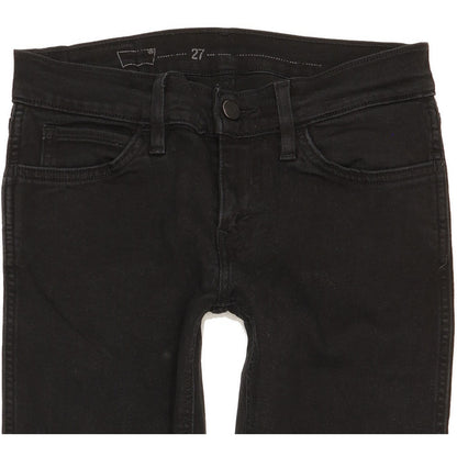 Levi's Women Black Skinny Slim Stretch Jeans W27 L31