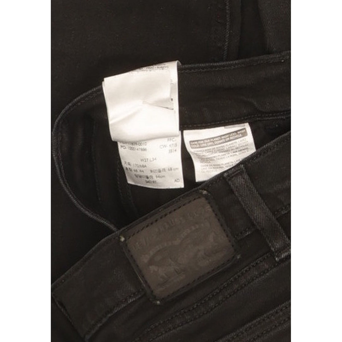 Levi's Women Black Skinny Slim Stretch Jeans W27 L31