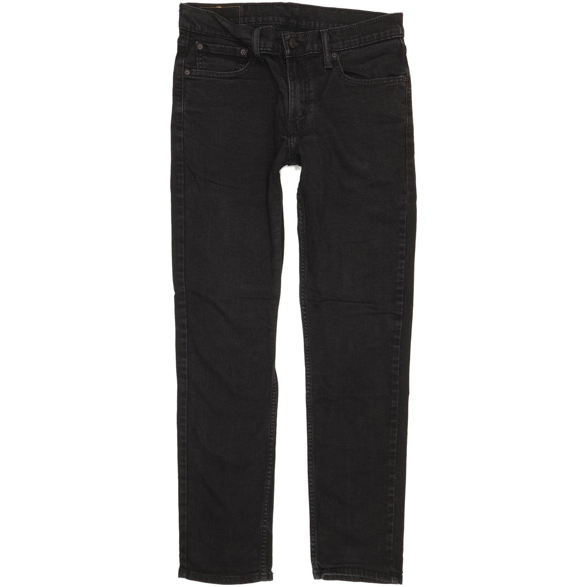Levi's 511 Men Black Straight Slim Stretch Jeans W32 L31