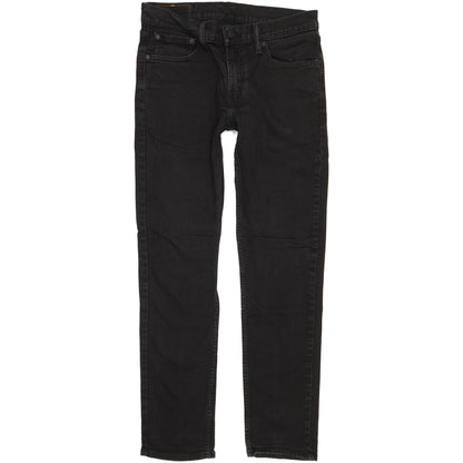 Levi's 511 Men Black Straight Slim Stretch Jeans W32 L31